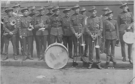 18th Battalion Band at Sydney Anzac Day March 1938