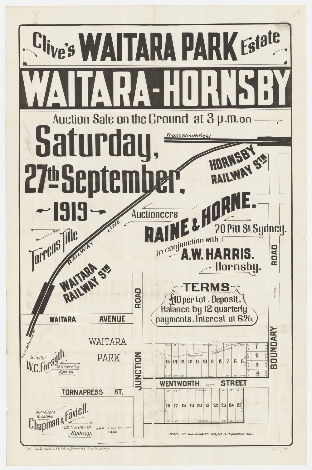 Clive's Waitara Park Estate