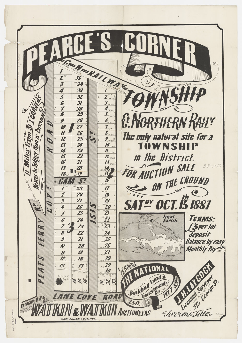 Pearce's Corner Estate - Wahroonga