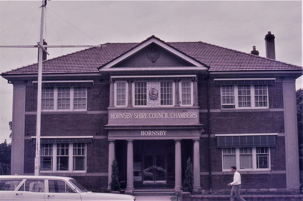 Hornsby Shire Council Chambers c.1970