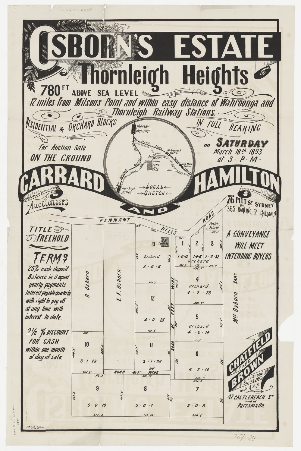 Osborn's Estate Thornleigh Heights