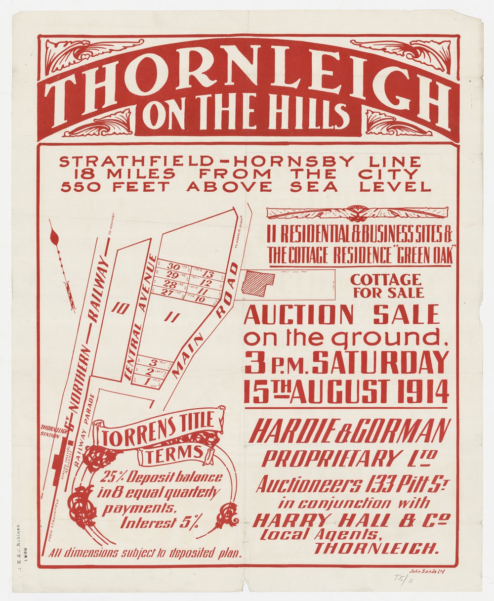 Thornleigh on the hills