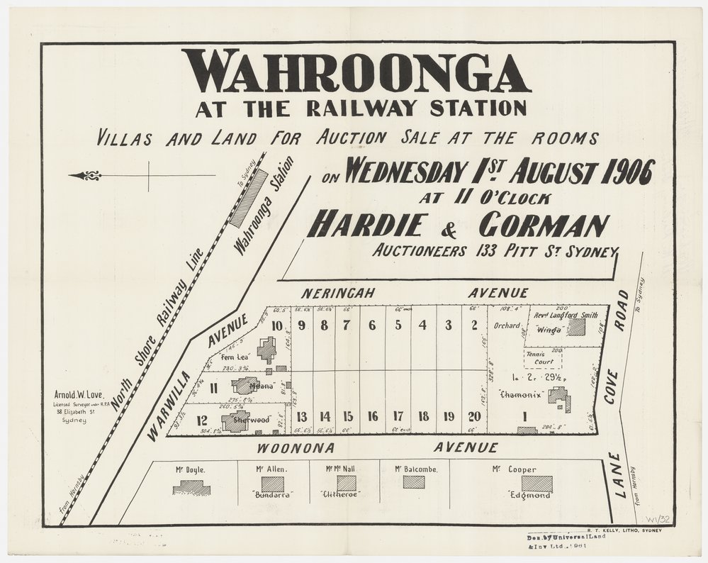 Wahroonga at the Railway Station Estate