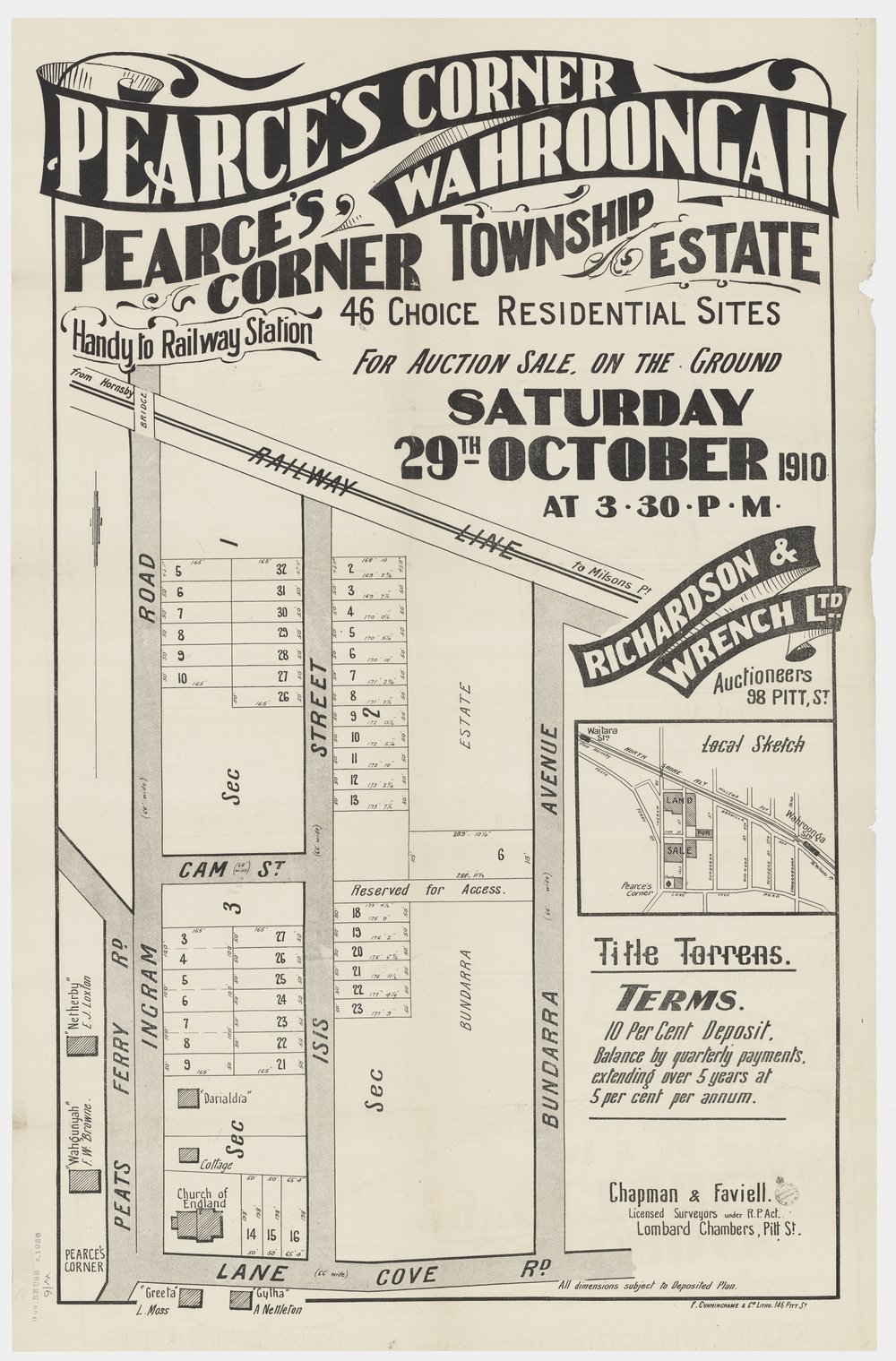 Pearce's Corner Township Estate