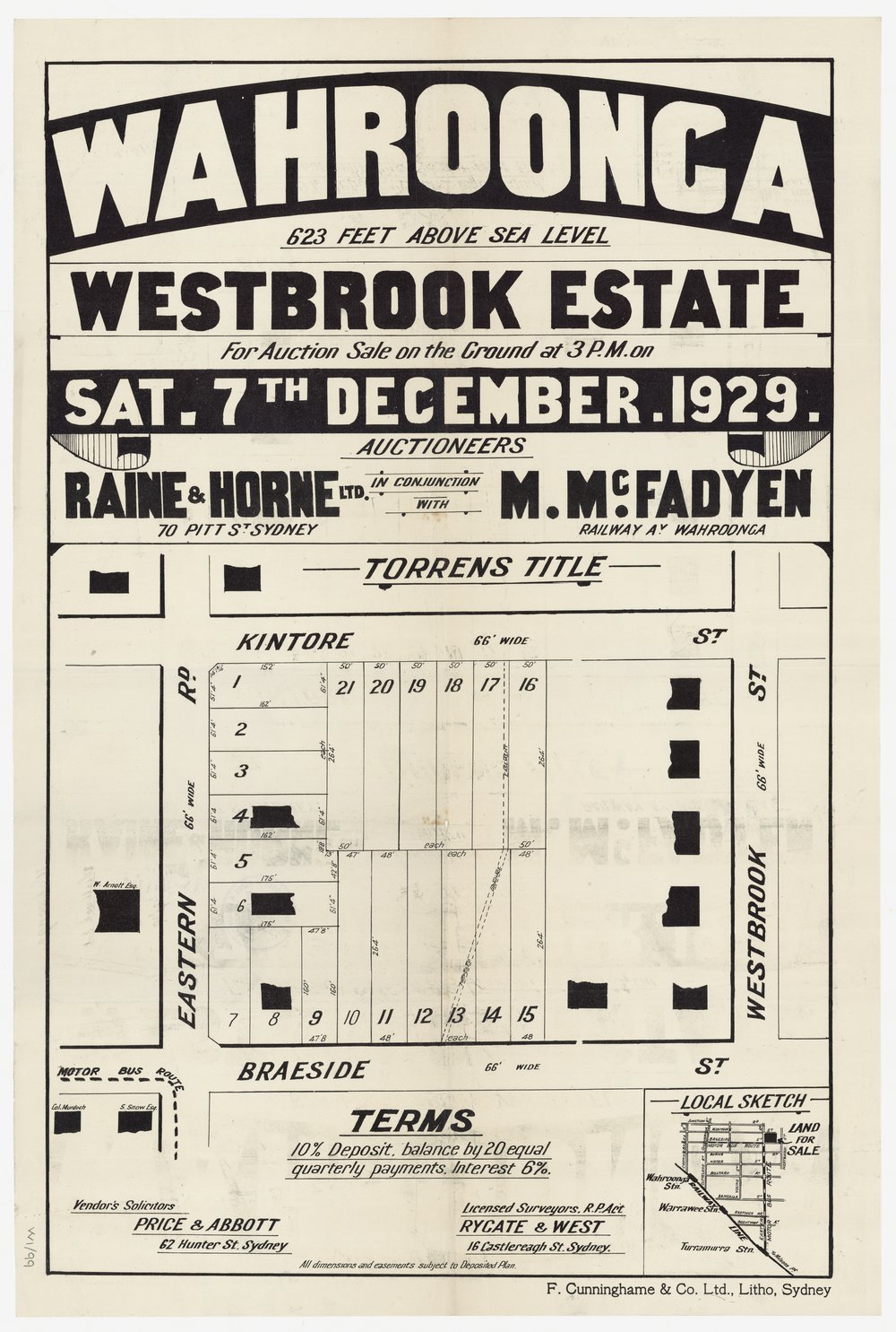 Westbrook Estate - Wahroonga