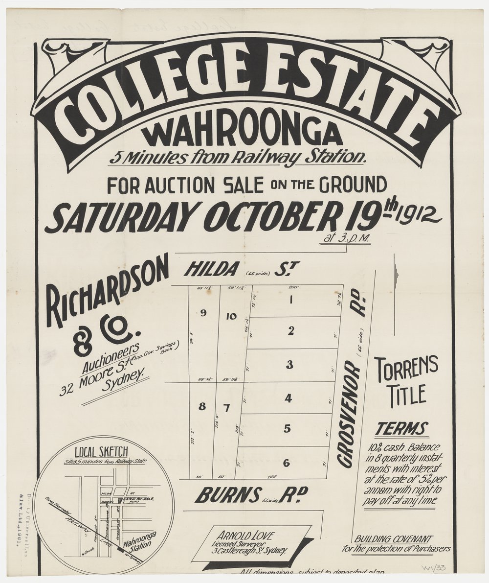 College Estate - Wahroonga