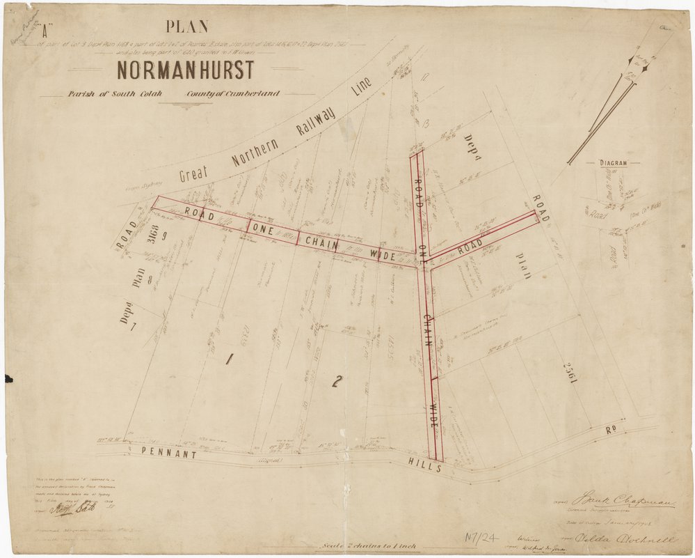 Pearce's Estate - Normanhurst 1908