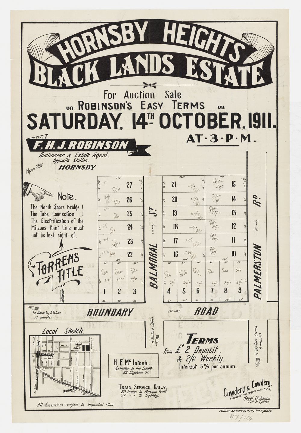 Black Lands Estate - Hornsby Heights