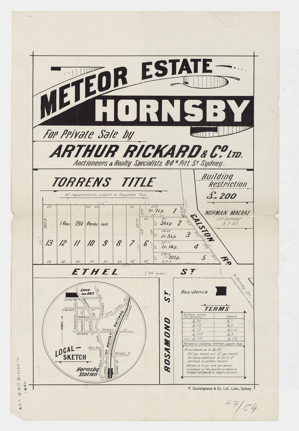 Meteor Estate - Hornsby