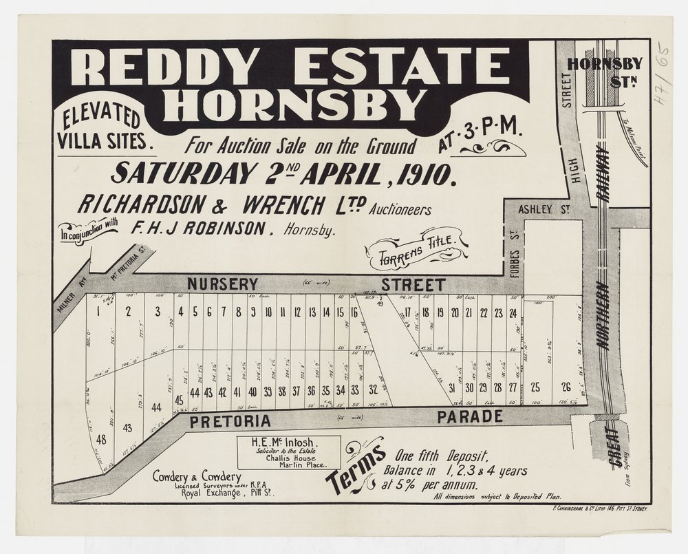 Reddy Estate - Hornsby
