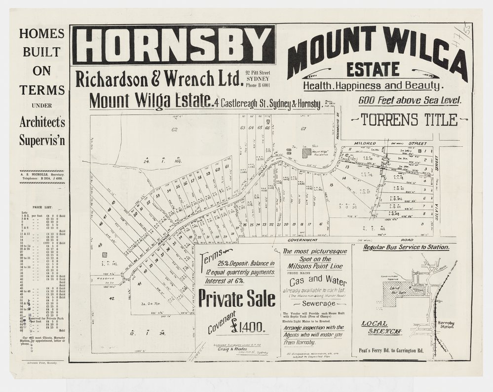 Mount Wilga Estate - Hornsby