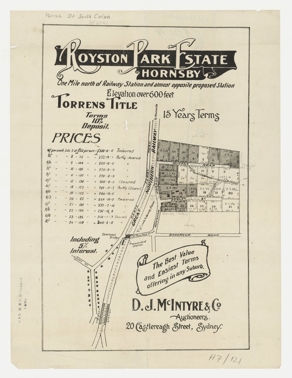 Royston Park Estate - Asquith