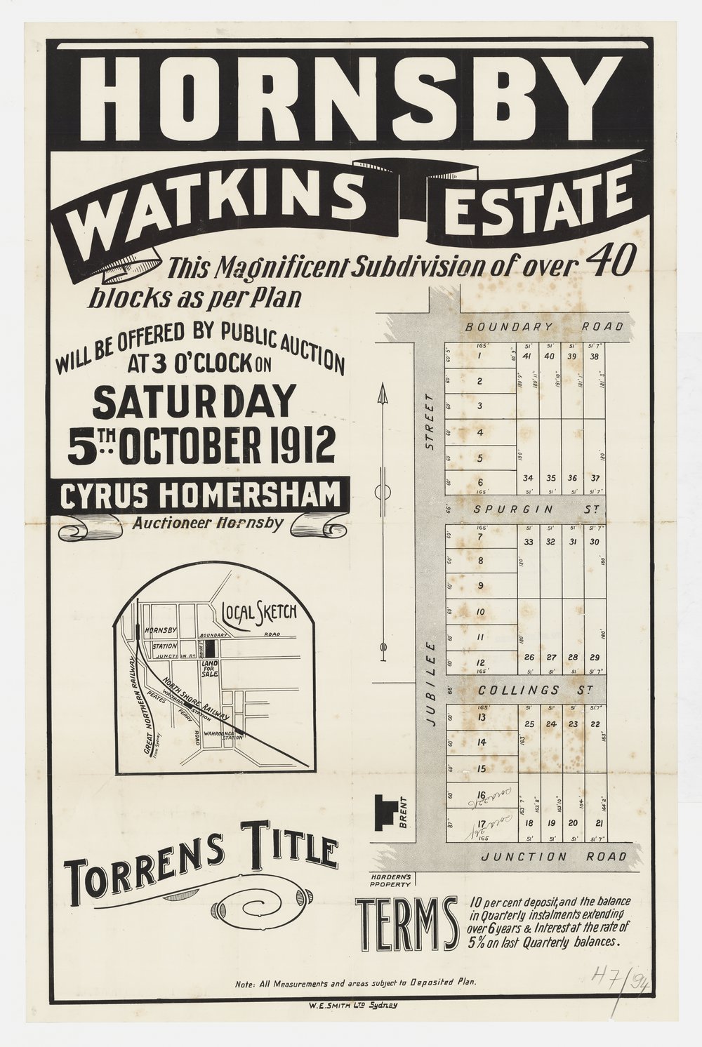 Watkins Estate - Hornsby