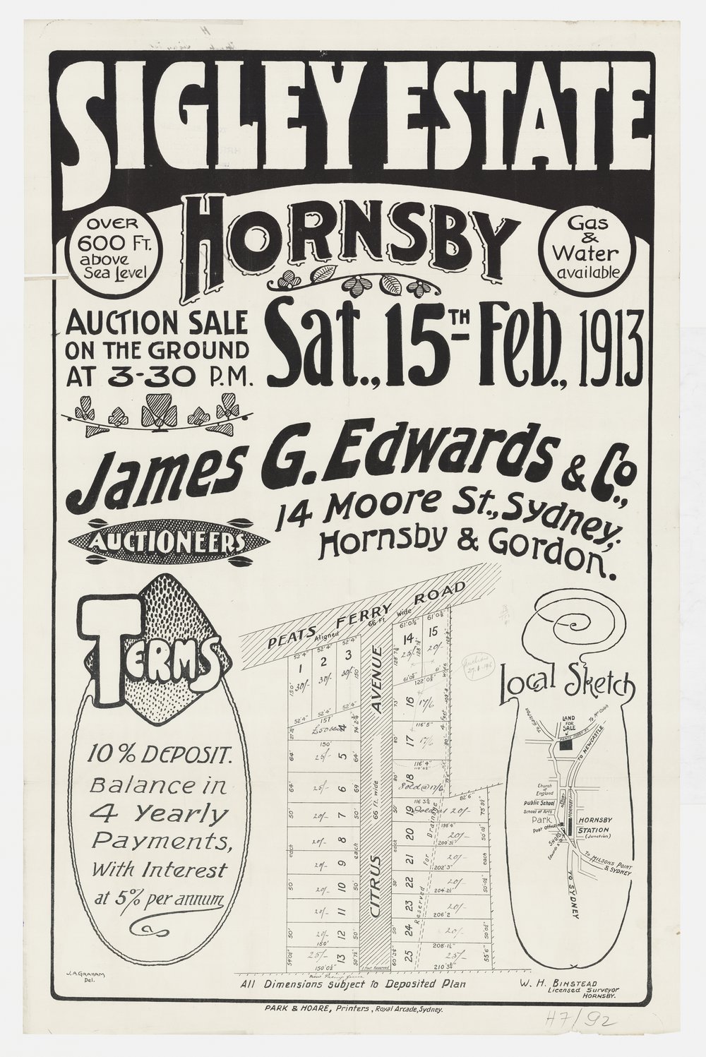 Sigley Estate - Hornsby