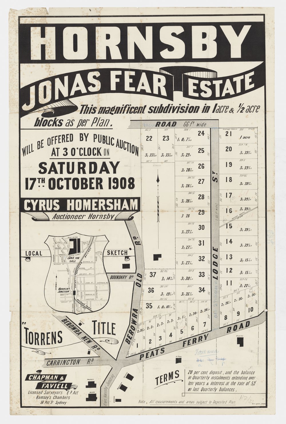 Jonas Fear Estate - Asquith