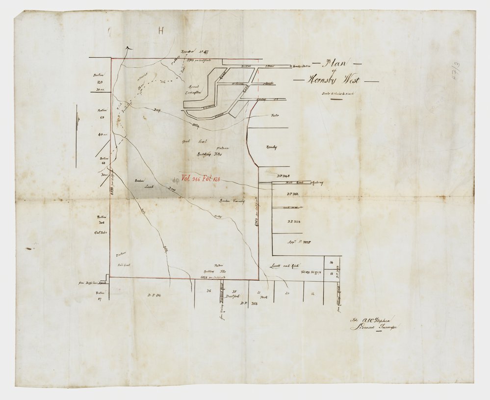 Plan of Hornsby West