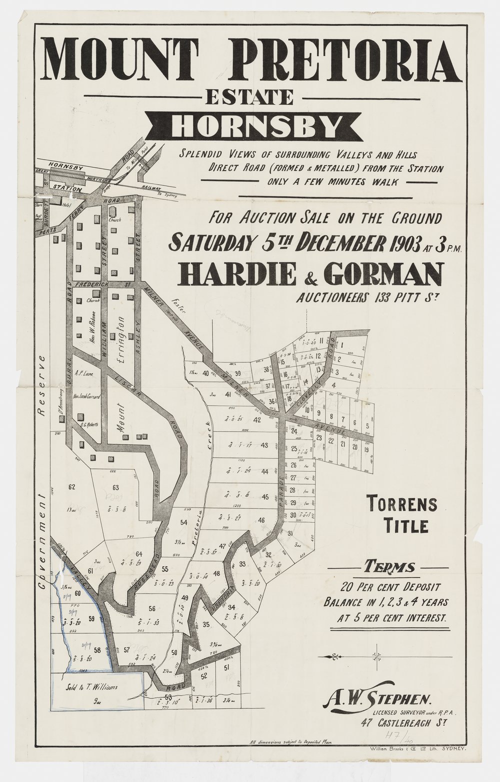 Mount Pretoria Estate - Hornsby