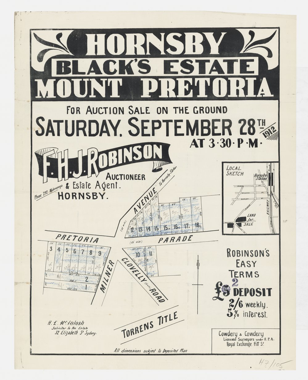 Black's Estate - Hornsby