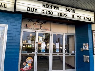 Signage at Hornsby during Covid-19 pandemic