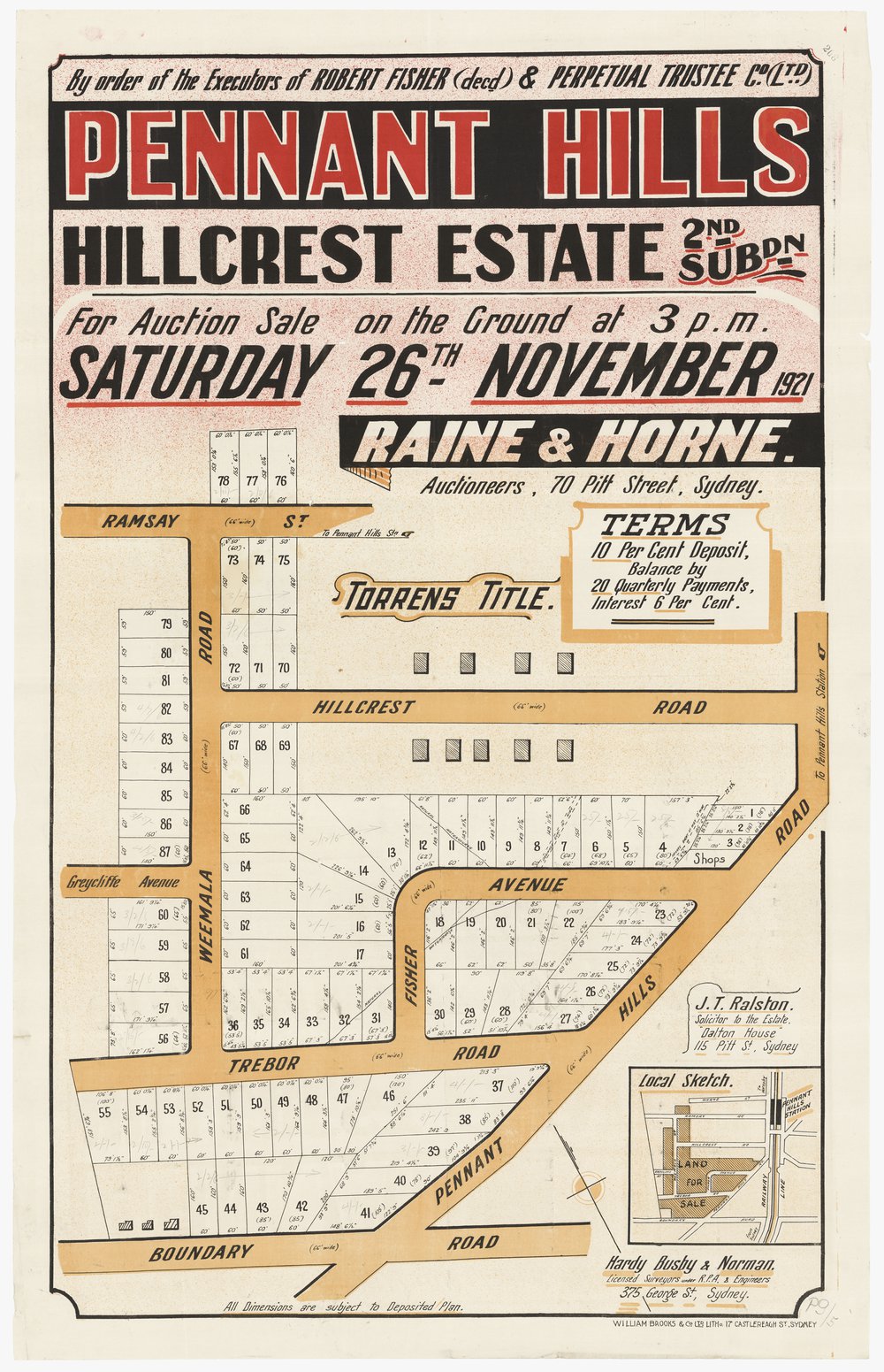 Hillcrest Estate No:2 - Pennant Hills
