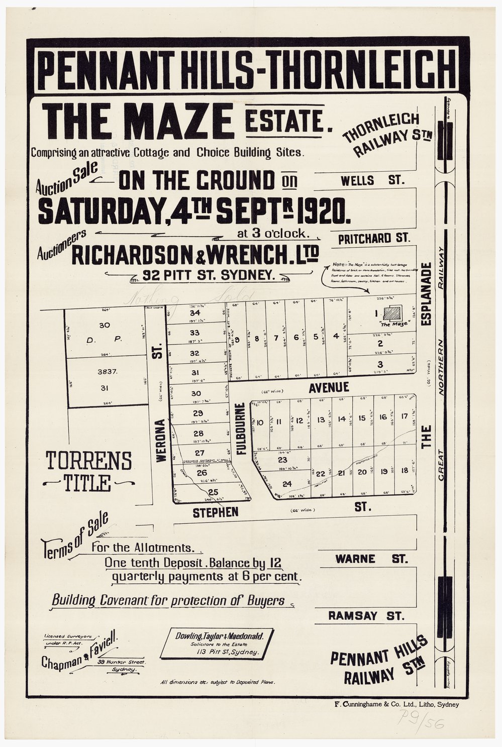 The Maze Estate - Pennant Hills