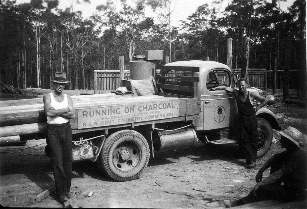 Forestry Commission truck at West Pennant Hills