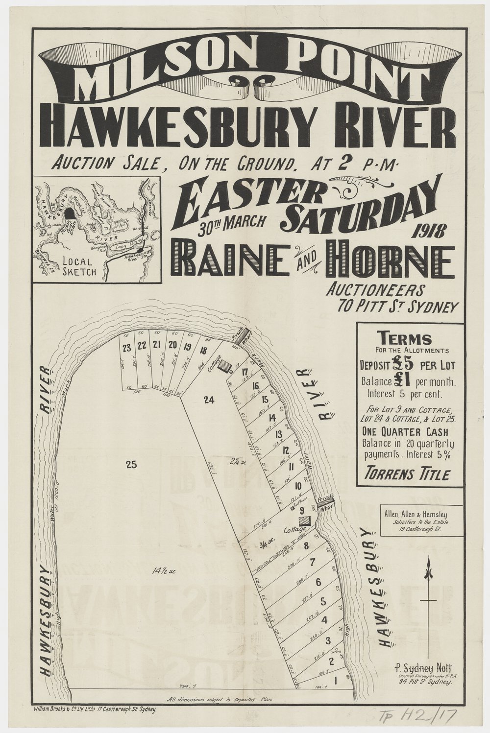 Milson Point - Hawkesbury River