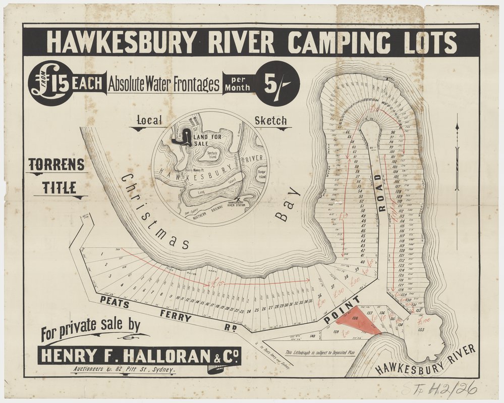 Hawkesbury River Camping Lots 
