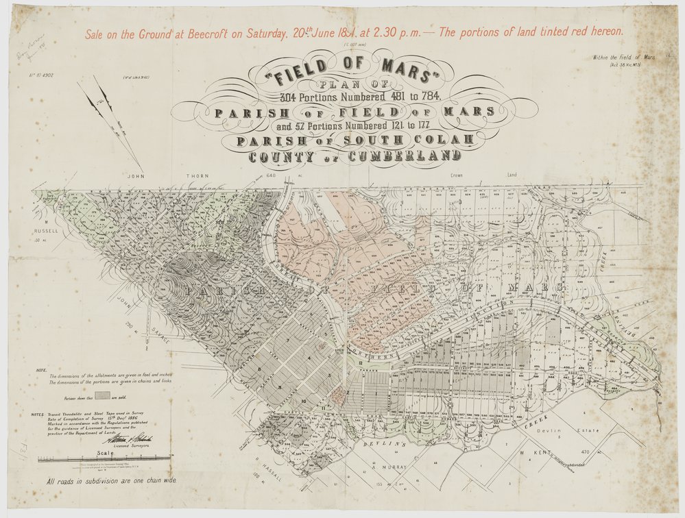 Field of Mars - Beecroft 1891