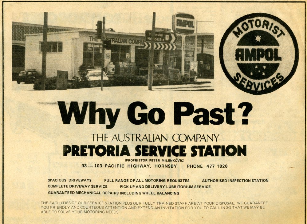 Pretoria AMPOL Service Station - Hornsby