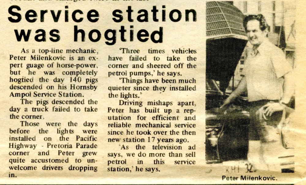 Pretoria AMPOL Service Station - Hornsby