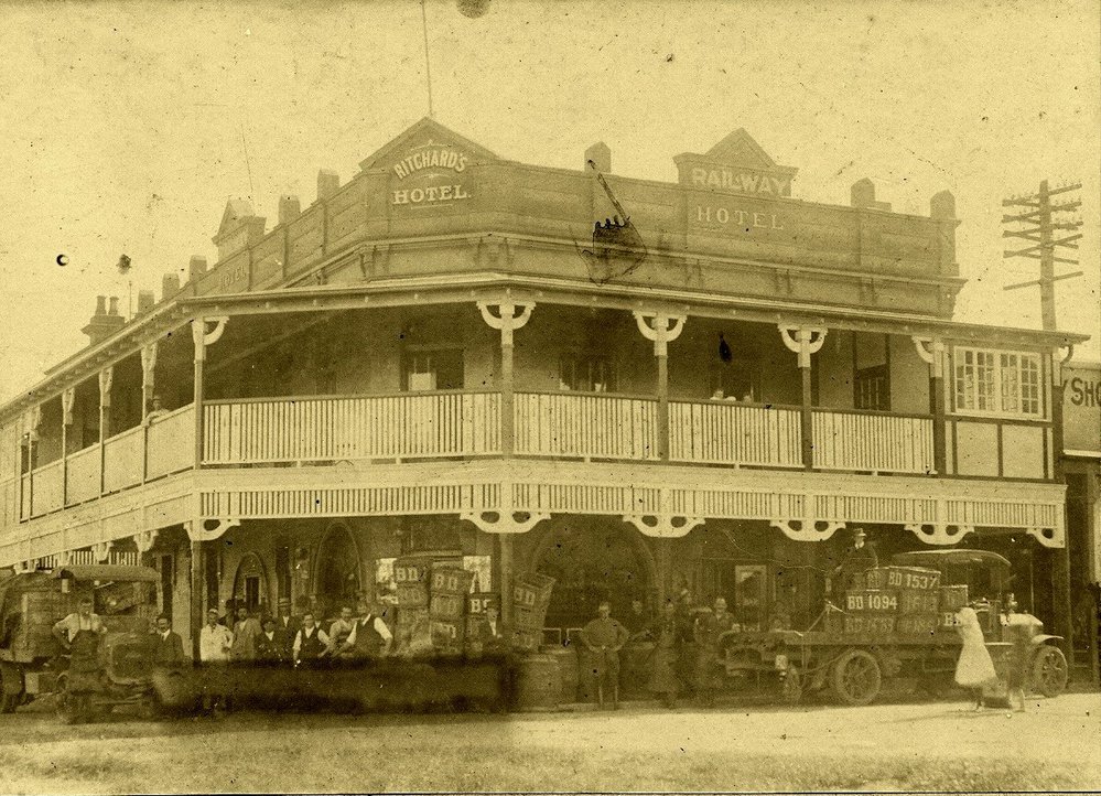 Railway Hotel, Hornsby, c. 1930