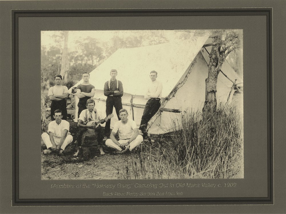 Members of the Hornsby Gang in Old Mans Valley