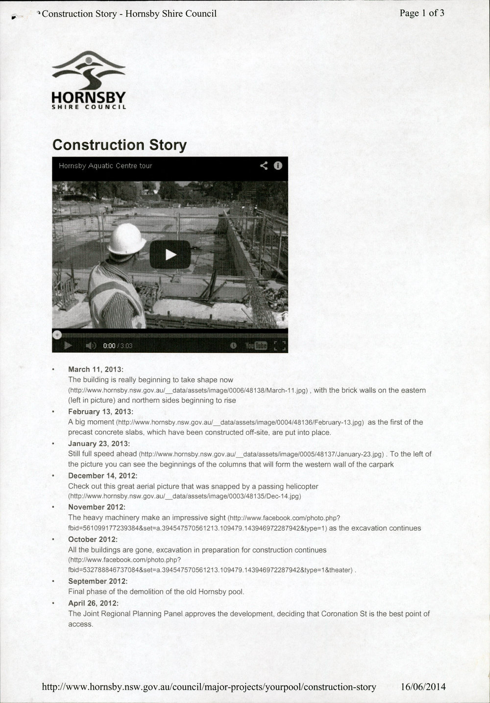 Hornsby Aquatic Centre