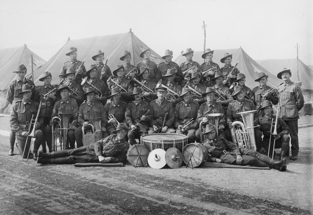 18th Battalion Band, France 1918