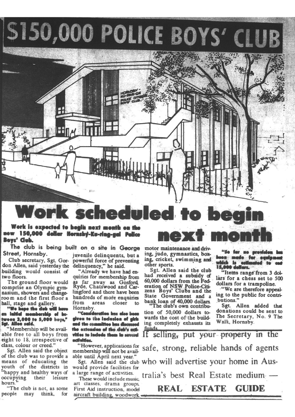 Hornsby Police Citizen Youth Club