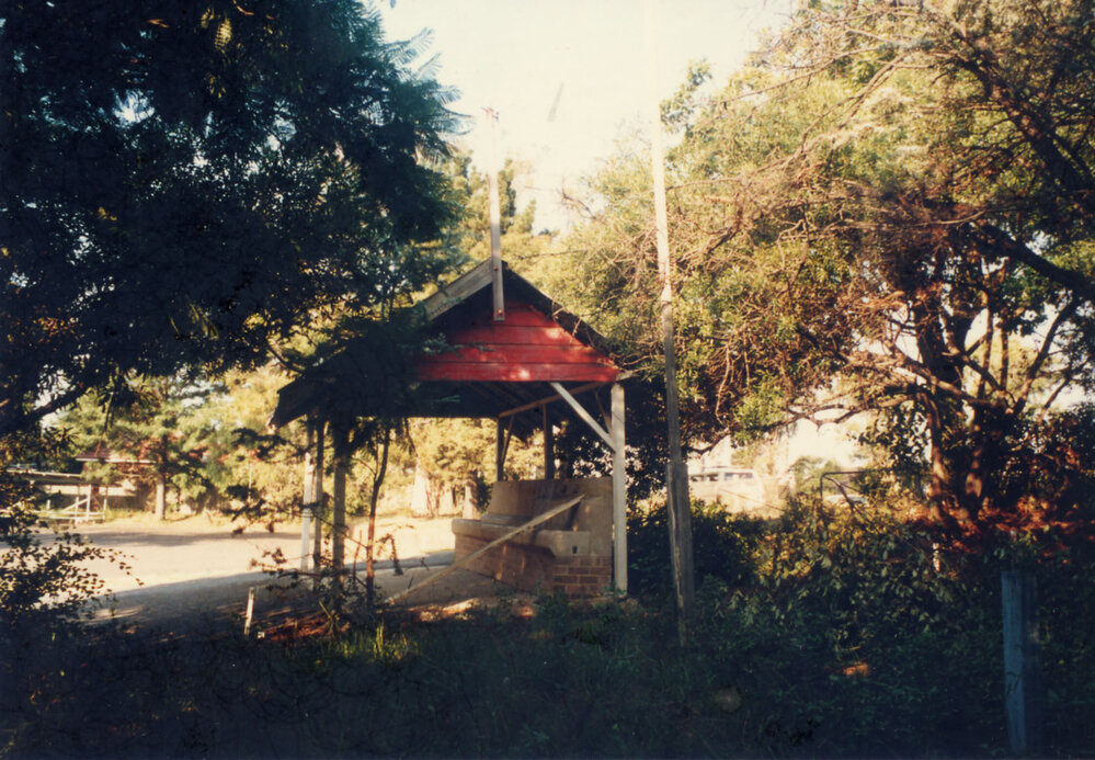 Normanhurst Public School bell and wash shed.