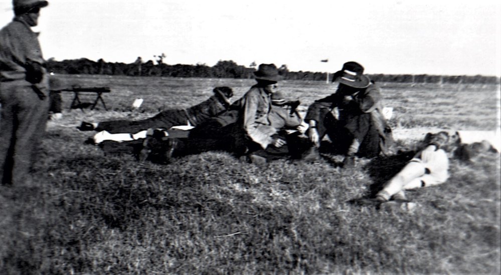 Shooters at Hornsby Rifle Range