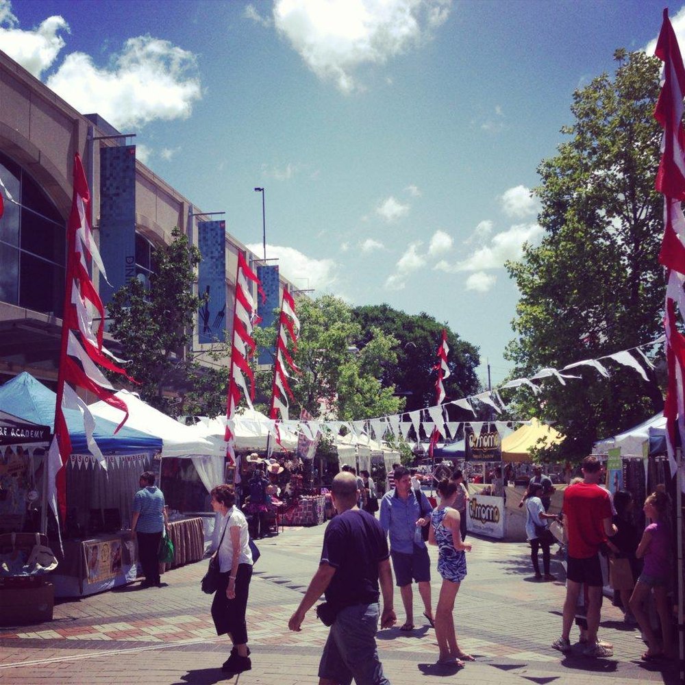 Christmas Markets in Hornsby Mall
