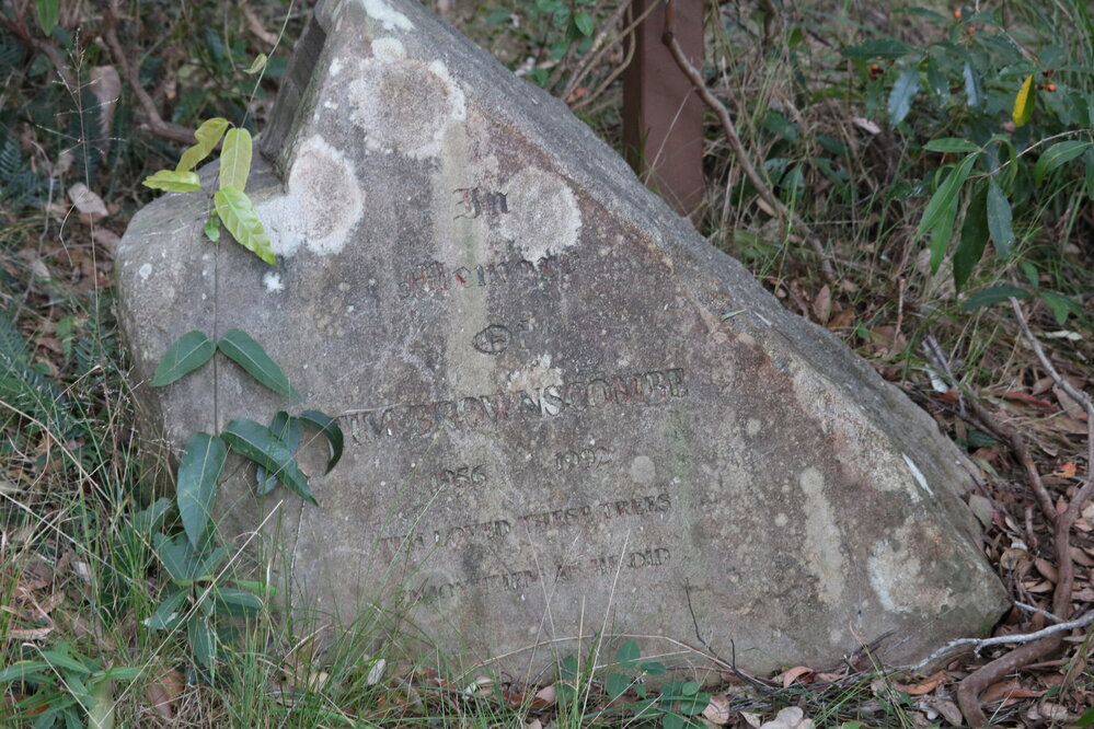 Tim Brownscombe Reserve Memorial Stone 2023