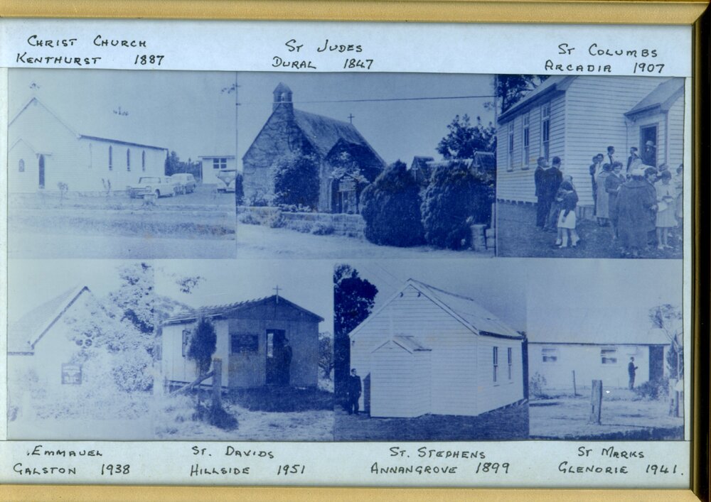 Various churches in the Dural/Glenorie district
