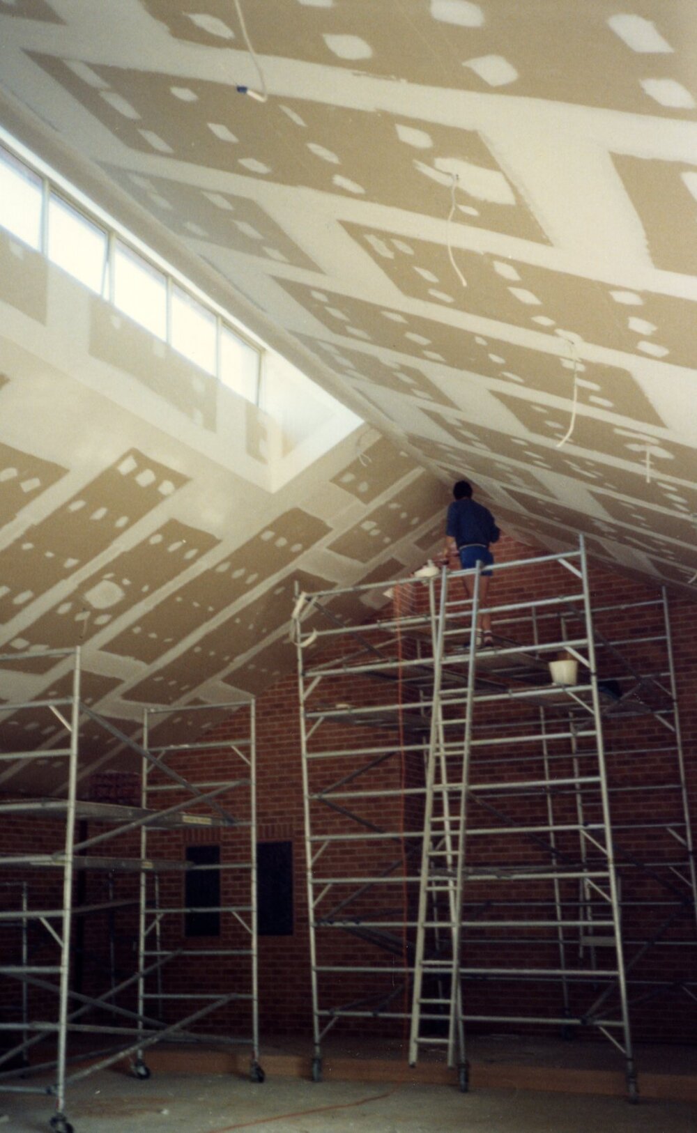 Construction of St Mark's Anglican Church complex, Pennant Hills