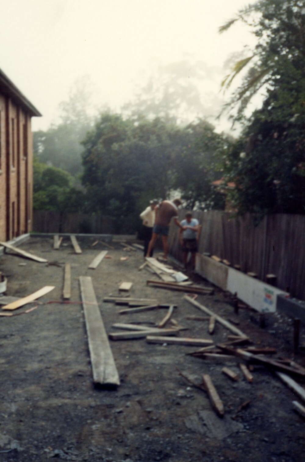Construction of St Mark's Anglican Church complex, Pennant Hills