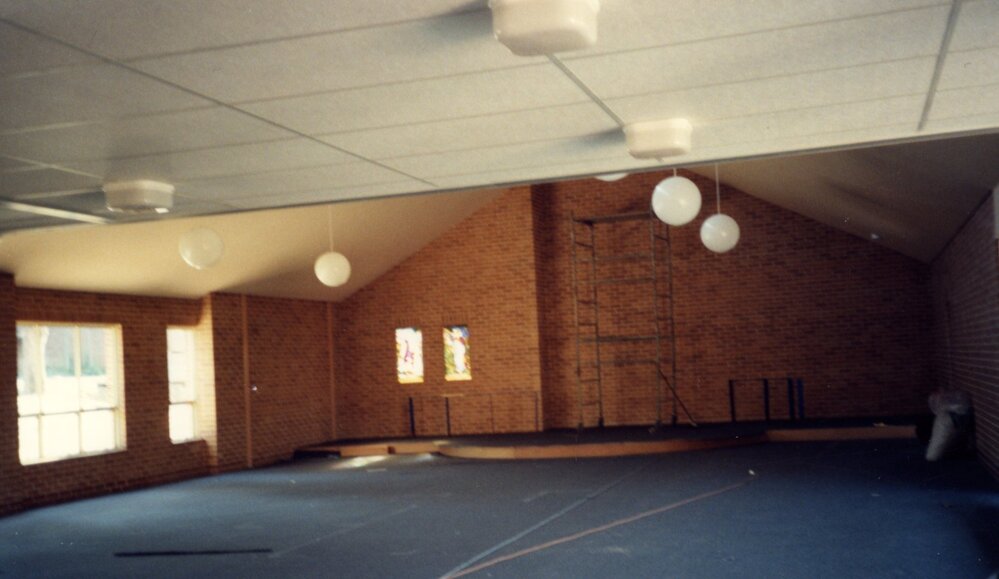 Construction of St Mark's Anglican Church complex, Pennant Hills