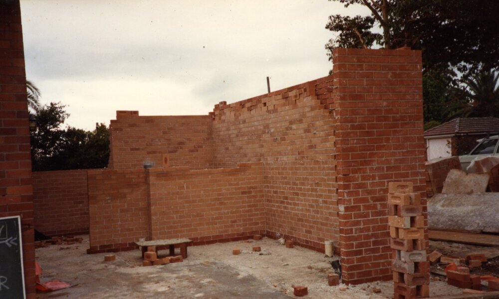 Construction of St Mark's Anglican Church complex, Pennant Hills