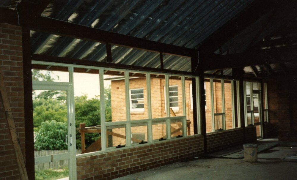 Construction of St Mark's Anglican Church complex, Pennant Hills