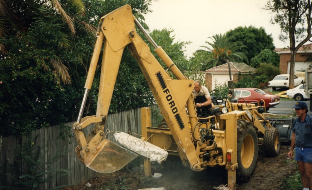 Construction of St Mark's Anglican Church complex, Pennant Hills