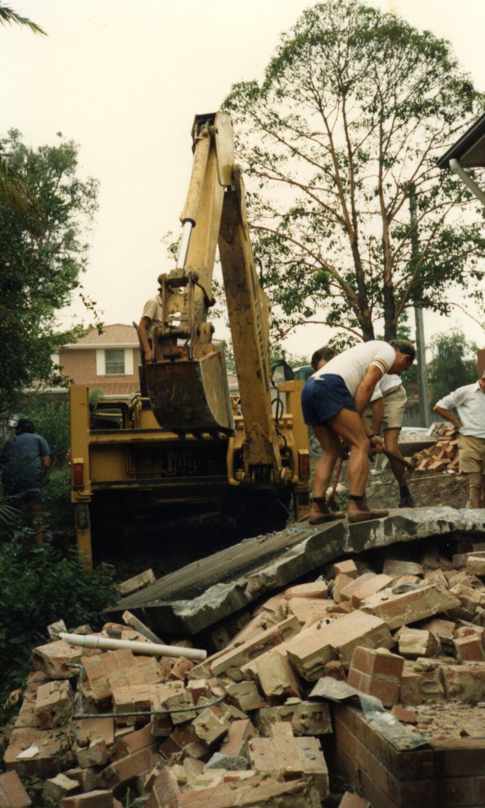 Construction of St Mark's Anglican Church complex, Pennant Hills