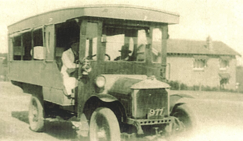 George Deaman Early Bus