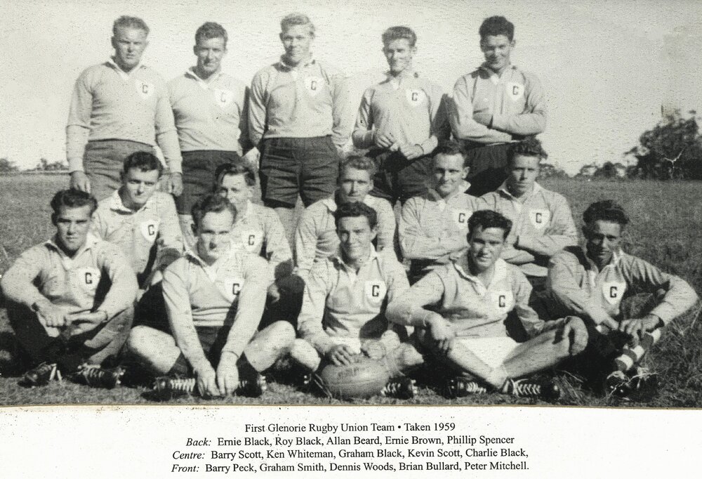 First Glenorie Rugby Union Team